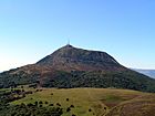 Puy de Dôme near Clermont-Ferrand in Auvergne in France