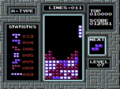 Tetris NES play