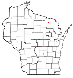 Location of Ross, Wisconsin