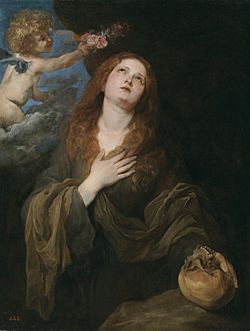 Anthony van Dyck - Saint Rosalie