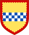 Arms of Sir William Stewart of Luthrie.svg