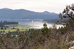 Big Bear Lake from the east 2015-06-28