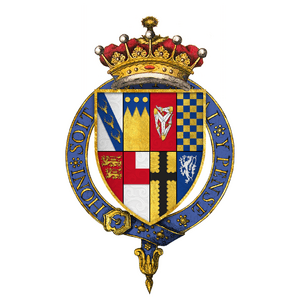 Coat of arms of Sir Edward Stanley, 3rd Earl of Derby, KG