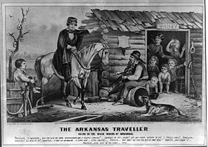 Currier-ives-arkansas-traveller