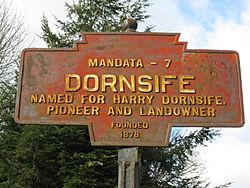 Official logo of Dornsife, Pennsylvania