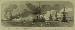 HMS Terrible - The Bombardment of Odessa by the English and French Steam Squadron - ILN 1854 (cropped)