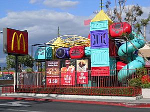 McDonald's with Prominent Playland