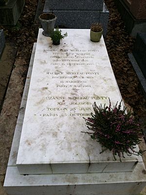 Merleau-Ponty's grave
