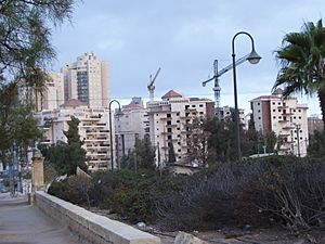 Modern construction in Beersheba (2005)