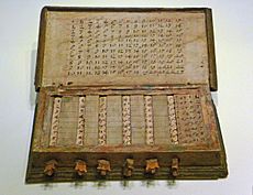 Napier's calculating tables