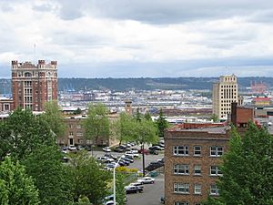 View of Tacoma From Hilltop Neighborhood