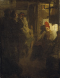Överförd till Riksdagen, Dans i Gopsmor (Anders Zorn) - Nationalmuseum - 85527