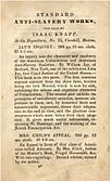 Catalog of anti-slavery publications sold by Isaac Knapp, p. 1