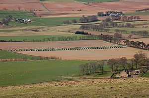 Field patterns in Lauderdale - geograph.org.uk - 1818221