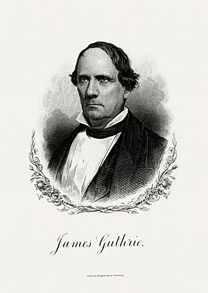 GUTHRIE, James-Treasury (BEP engraved portrait)