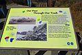 Glass Beach history sign