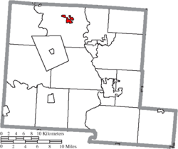 Location of Commercial Point in Pickaway County