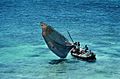 Mozambique - traditional sailboat