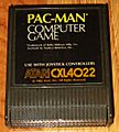 Pac-man computer game for Atari 8-bit computers 1982