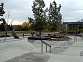 Plaza Skatepark in The Forks, Winnipeg, fall of 2012