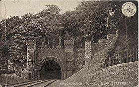 Shugborough Tunnel Postcard