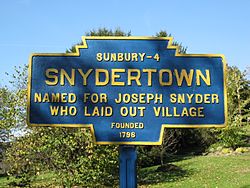 Official logo of Snydertown,Northumberland County, Pennsylvania
