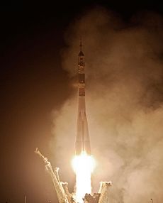 Soyuz TMA-20 rocket launches