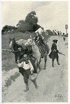 Tory Refugees by Howard Pyle