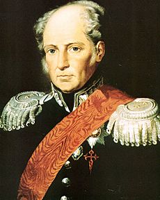 Augustin de Betancourt in Russian attire, 1810s