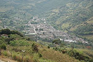 View of Bolívar, Cauca