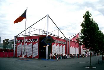 CZECHOSLOVAKIAN PAVILION AT EXPO 86, VANCOUVER, B.C.