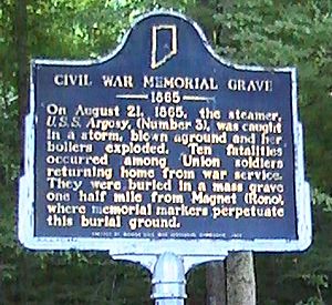 Civil War Memorial Grave