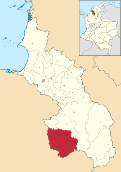 Location of the municipality and town of San Marcos, Sucre in the Sucre Department of Colombia.