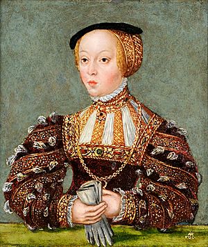Cranach the Younger Elizabeth of Austria