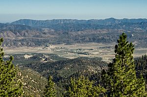 Lockwood Valley as viewed from Mount Pinos