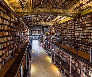 Duke Humfrey's Library Interior 5, Bodleian Library, Oxford, UK - Diliff