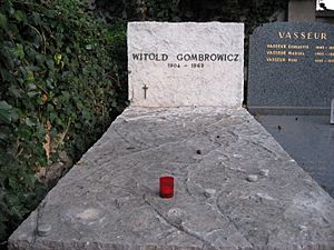Gombrowicz grave