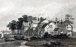 Hulme Hall, Manchester, England, c.1830