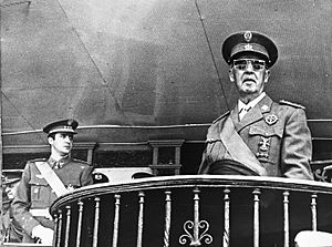 In Madrid is herdacht dat Franco 30 jaar geleden de burgeroorlog ( 1936 1939 ) w, Bestanddeelnr 922-4913 (cropped)