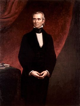 James Knox Polk by GPA Healy, 1858