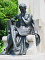 Johns Hopkins Monument, Johns Hopkins University, Baltimore, MD - man.jpg
