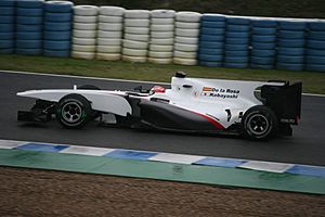 Kamui Kobayashi 2010 Jerez test