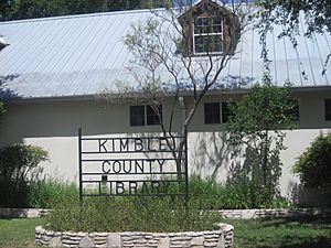 Kimble County Library, Junction, TX IMG 4322
