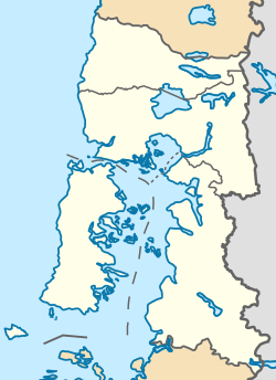 Lake Todos los Santos is located in Los Lagos