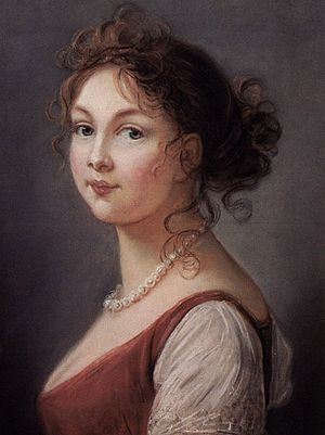 Louise, Queen of Prussia by Vigee-Lebrun (1801, Schloss Charlottenburg)