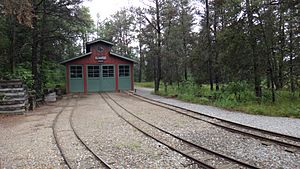 Michigan AuSable Valley Railroad Engine House