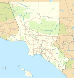 Location of Malibou Lake, California in California, USA.