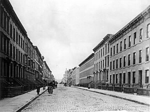 Upper Bloomfield Street between 9th & 10th Street, Hoboken, New Jersey (1900)