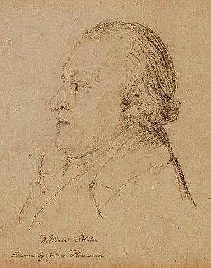 William Blake by John Flaxman c1804
