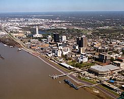 skyline of Baton Rouge